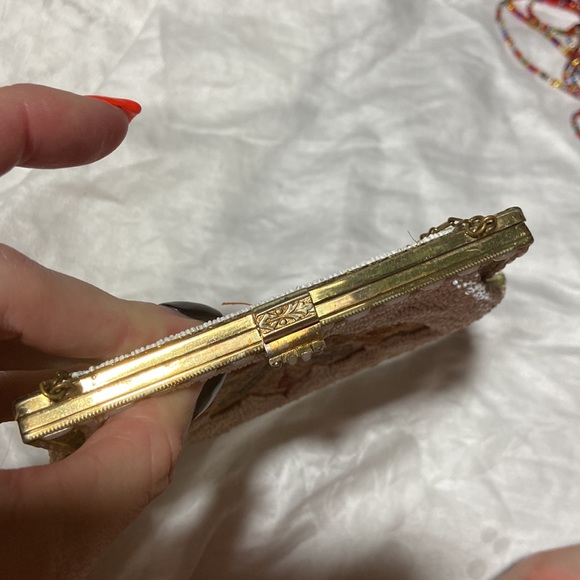 Vintage unique Longchamps Beaded/Embroidered Purse - Picture 8 of 15